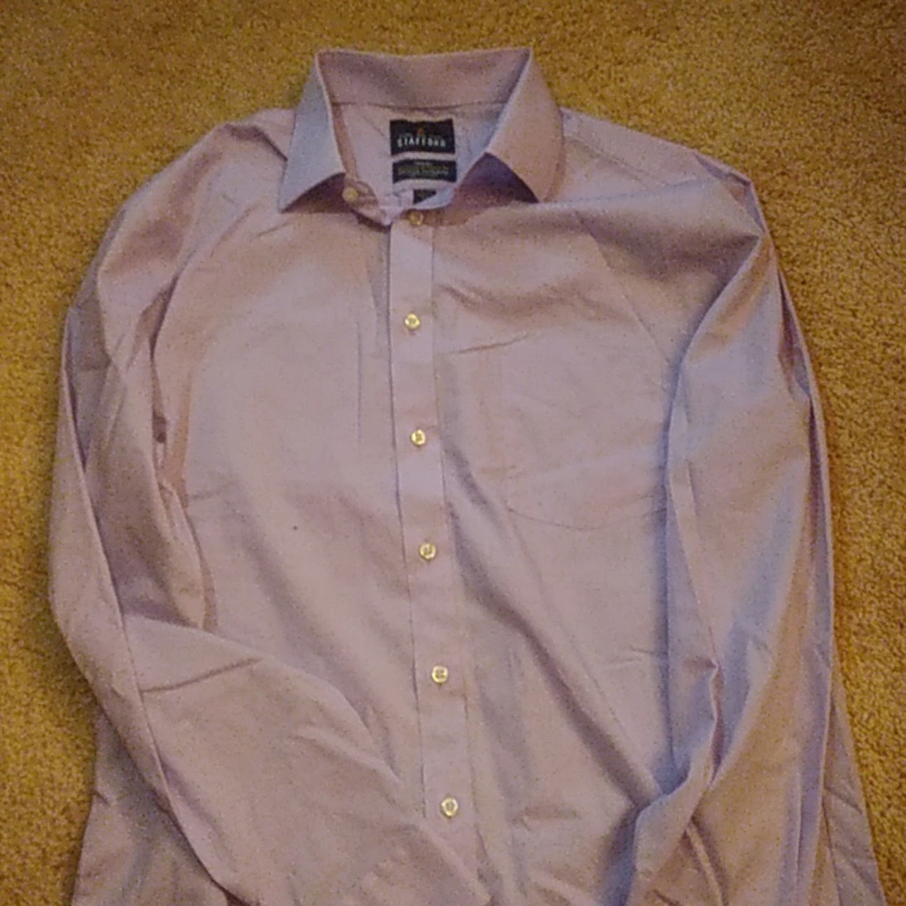 Stafford men's button up shirt